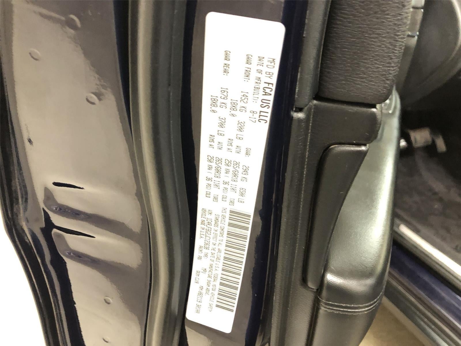 2018 Jeep Grand Cherokee Limited 4x4