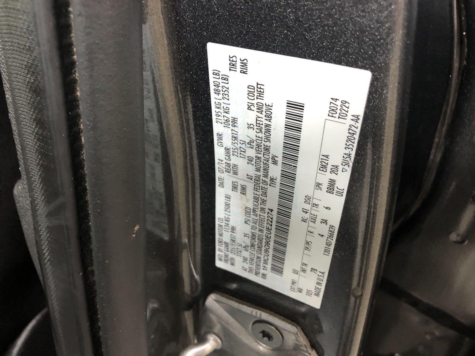 2014 Ford Escape SE