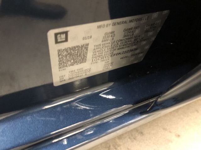 2019 Chevrolet Silverado 1500 Custom Trail Boss