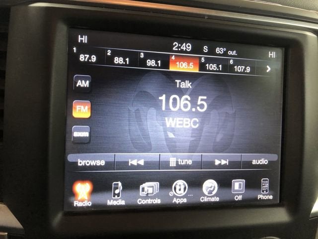 2017 RAM 2500 SLT Crew Cab 4x4 6'4" Box