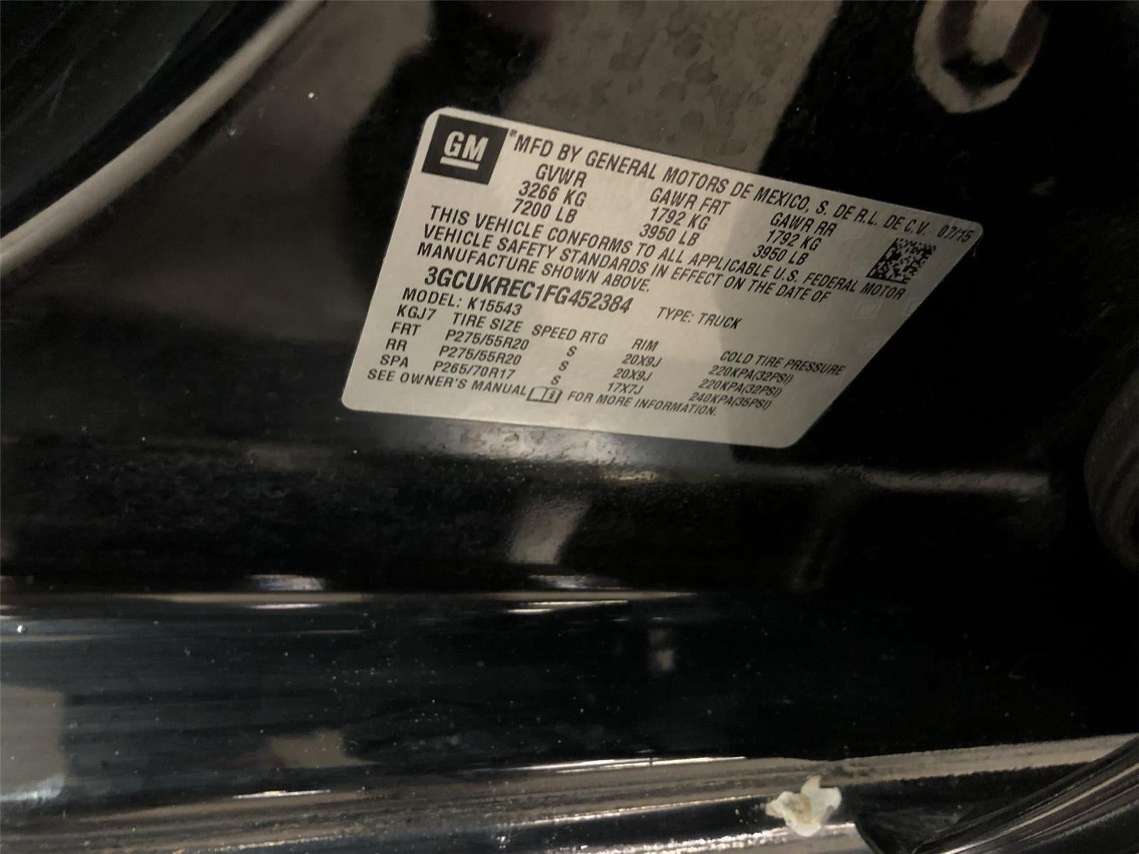 2015 Chevrolet Silverado 1500 LT