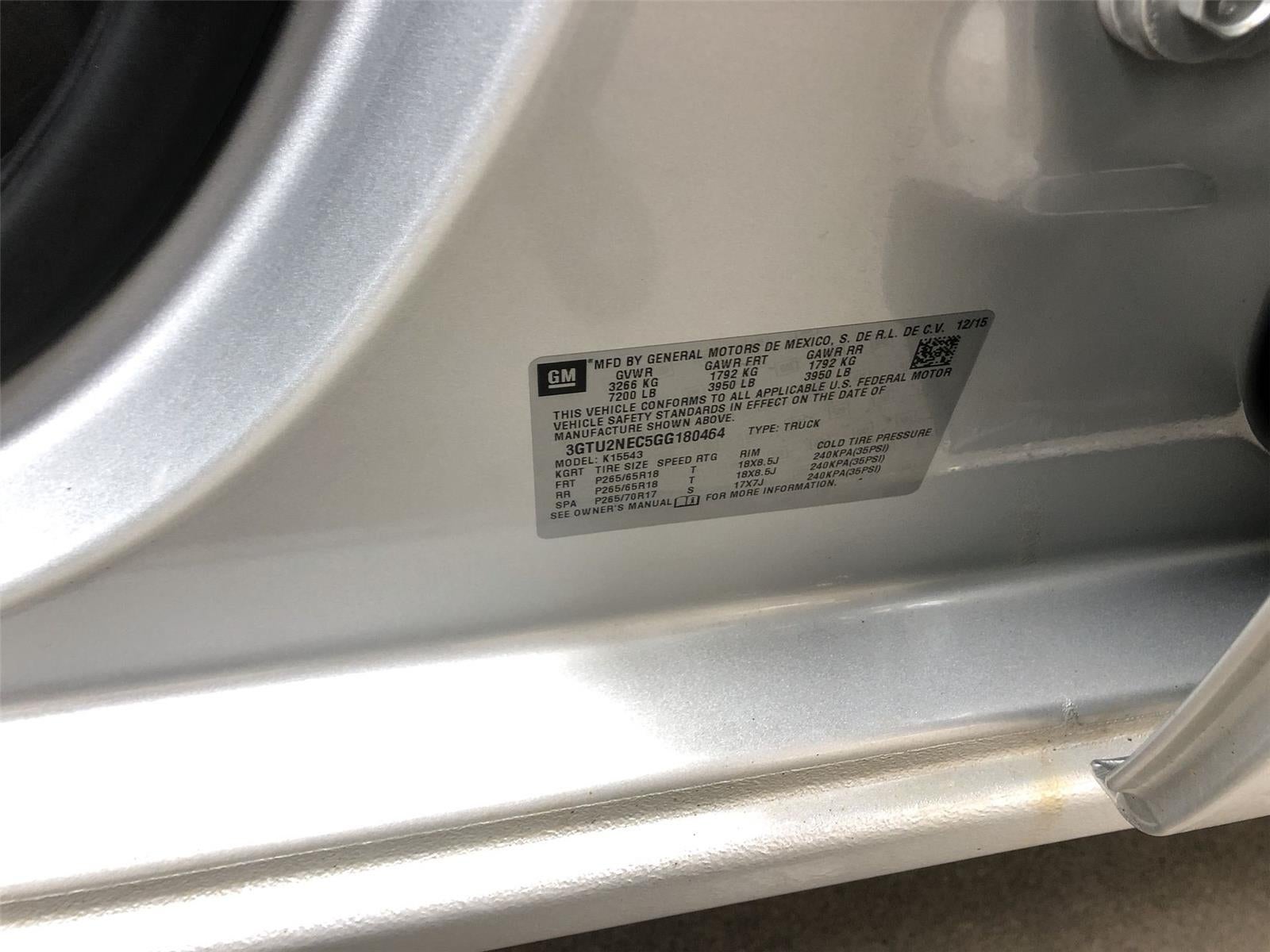 2016 GMC Sierra 1500 SLT