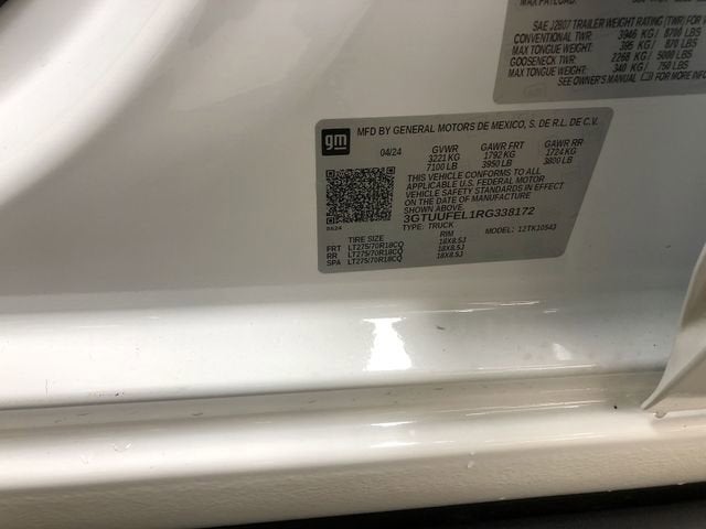 2024 GMC Sierra 1500 AT4X