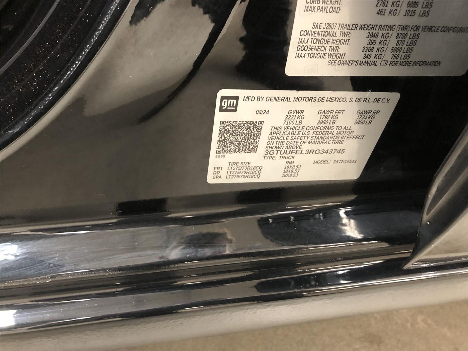 2024 GMC Sierra 1500 AT4X