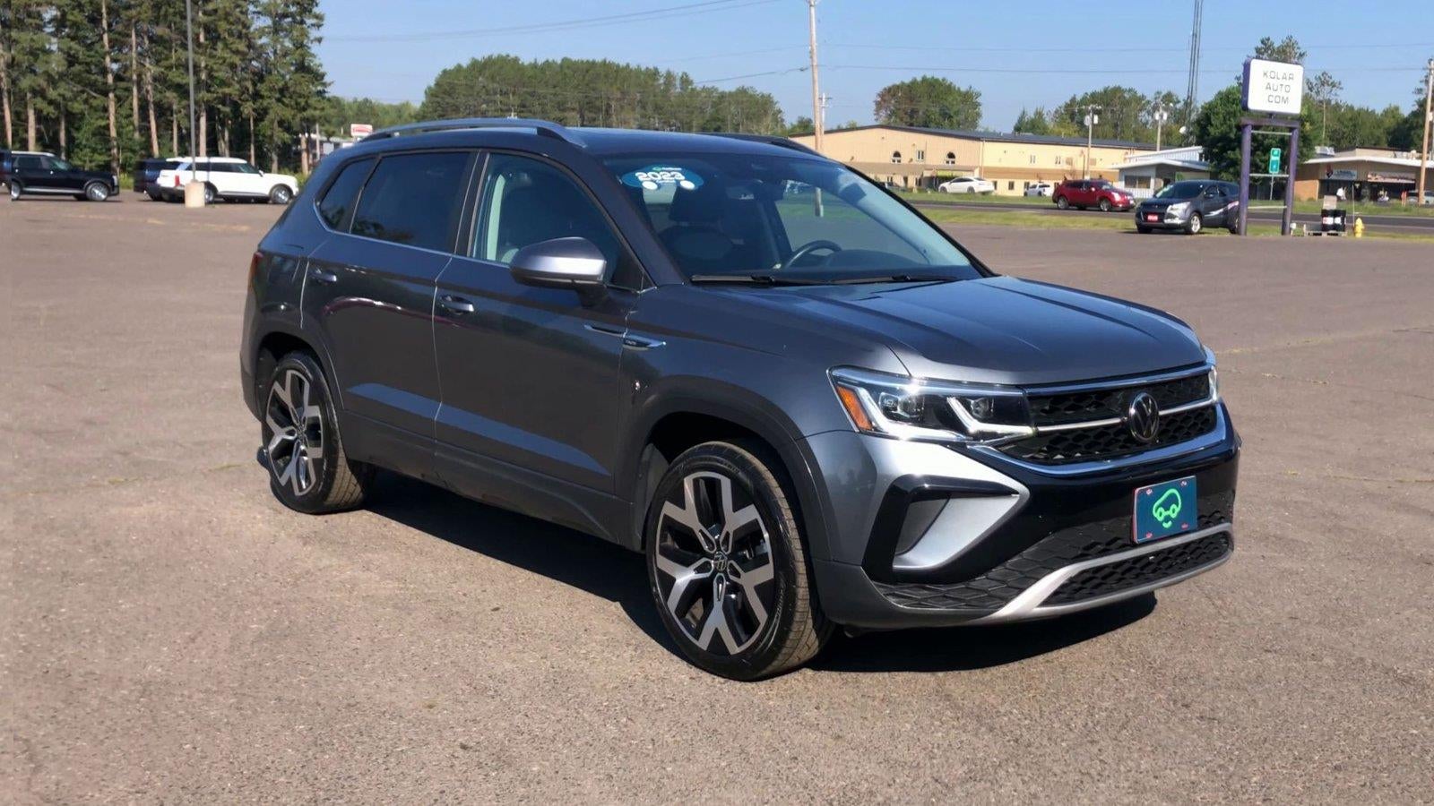 Used 2023 Volkswagen Taos SEL with VIN 3VV2X7B20PM324411 for sale in Hermantown, Minnesota