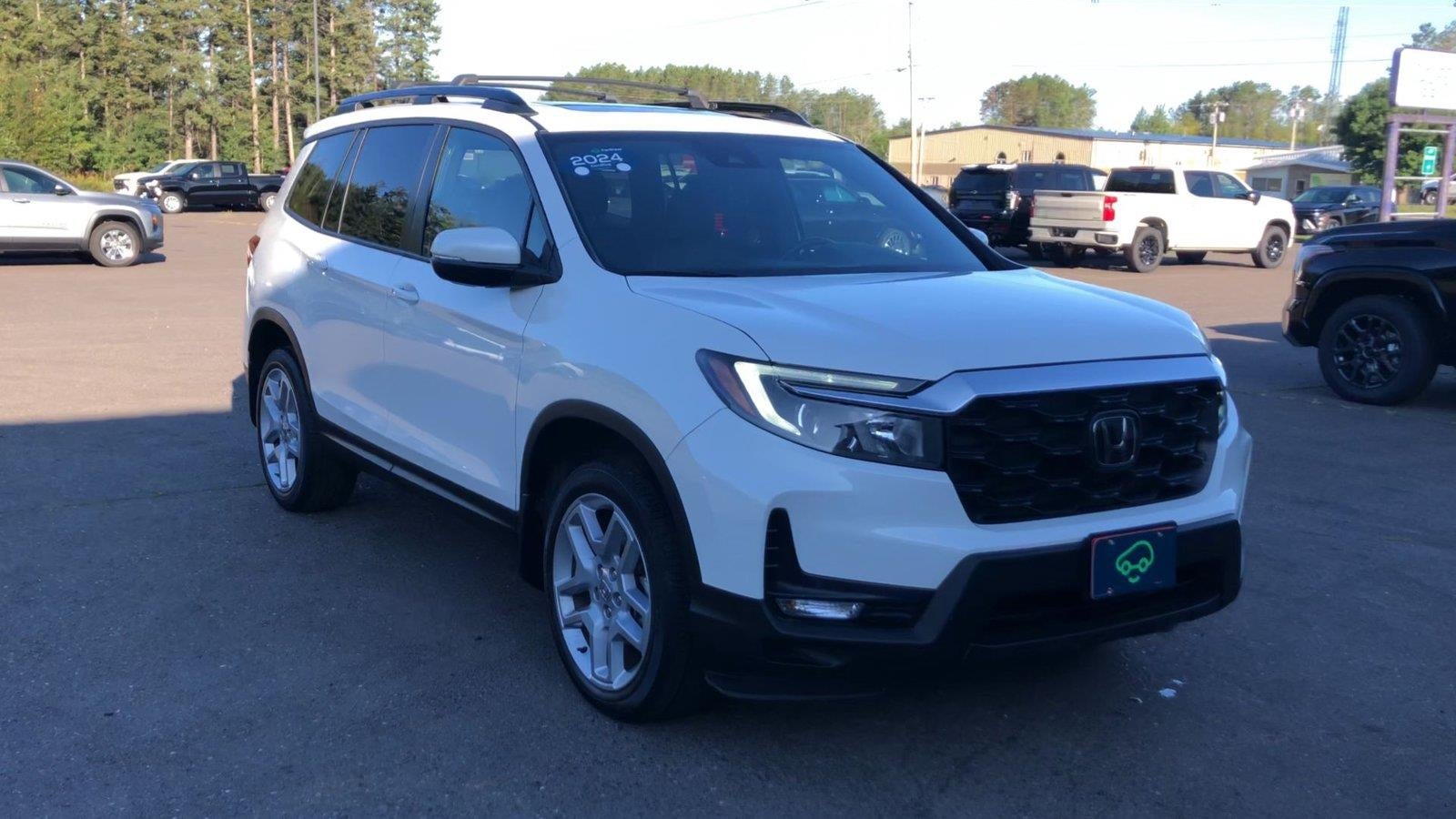 Used 2024 Honda Passport EX-L with VIN 5FNYF8H53RB010097 for sale in Hermantown, Minnesota