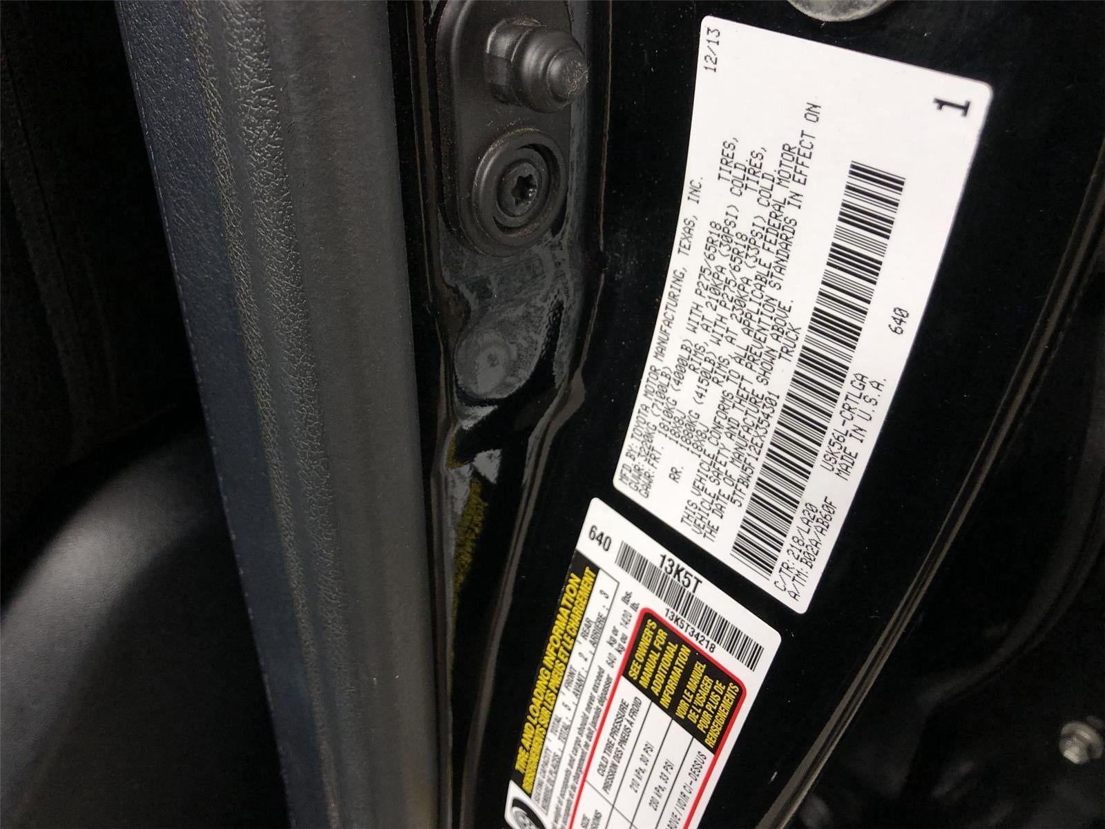 2014 Toyota Tundra Limited 5.7L V8