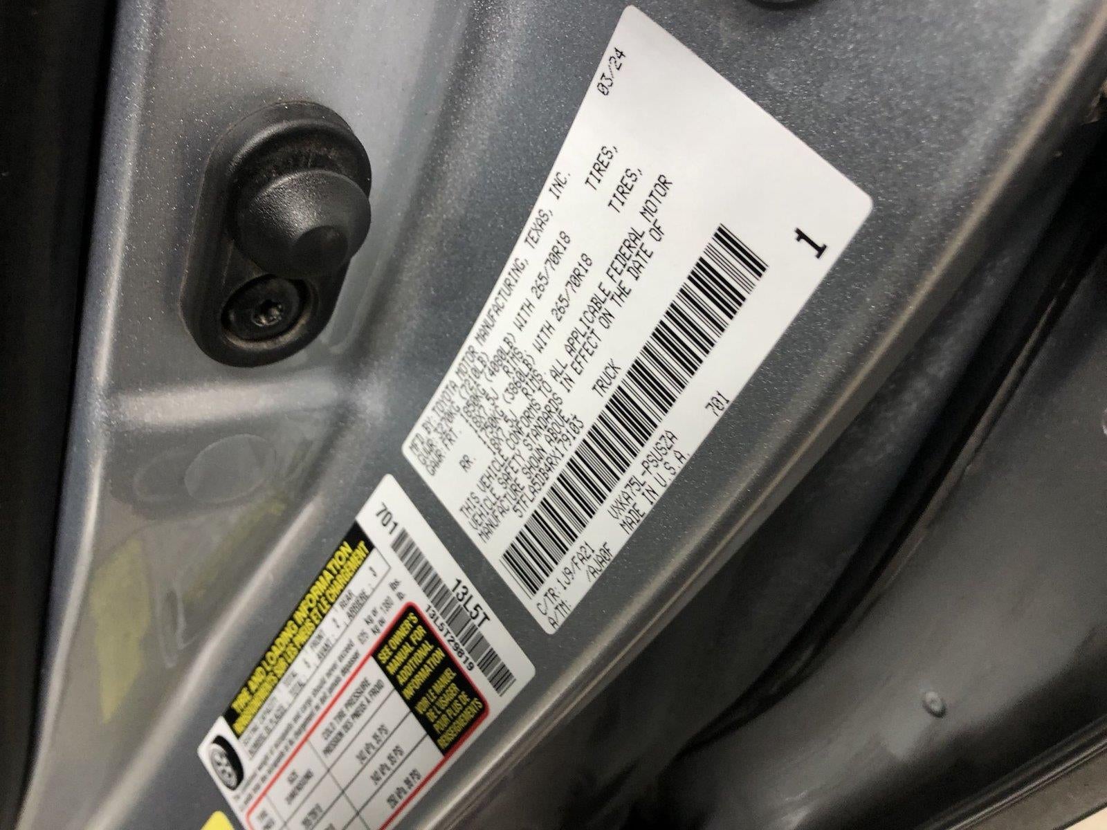 2024 Toyota Tundra SR5