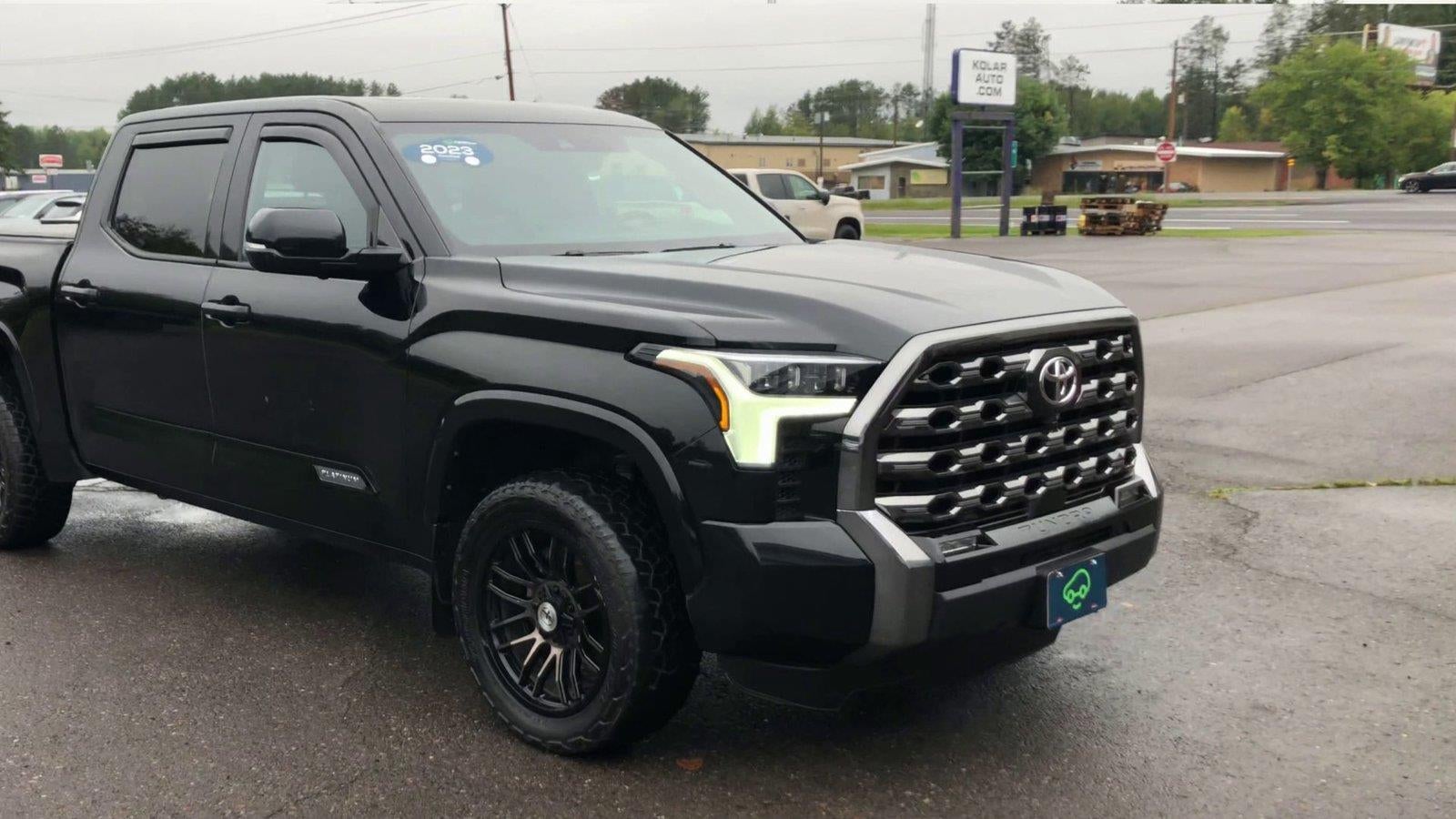 Used 2023 Toyota Tundra Platinum with VIN 5TFNA5DB3PX093898 for sale in Hermantown, Minnesota
